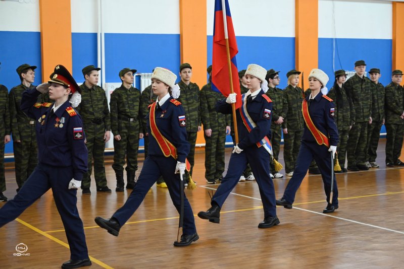 В преддверии Дня защитника Отечества, Няганском Технологическом Колледже прошли военно-патриотические соревнования "Наследники Победы" 