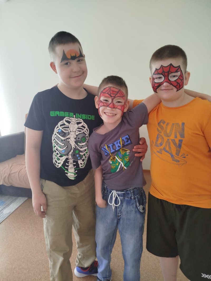 Аквагрим для радости