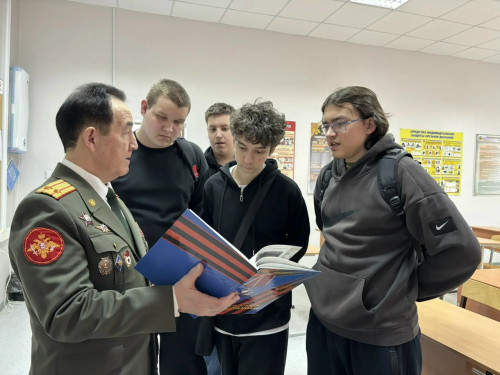 Урок мужества: встреча с участником ликвидации аварии на ЧАЭС