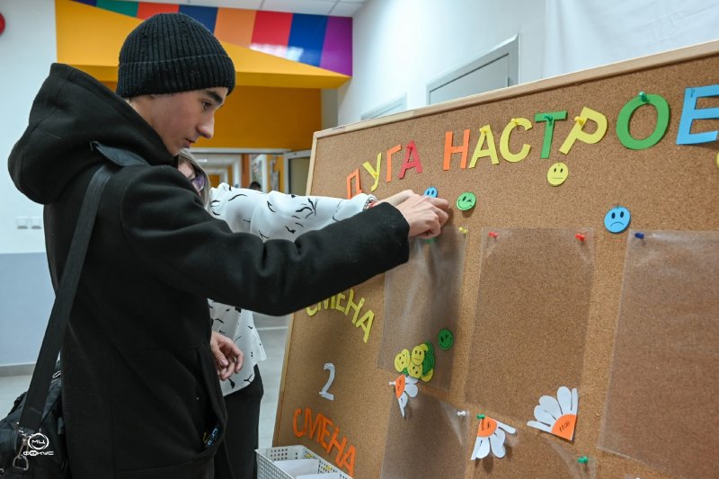 Какого цвета ваше утро? Радуга настроений в нашем колледже! 