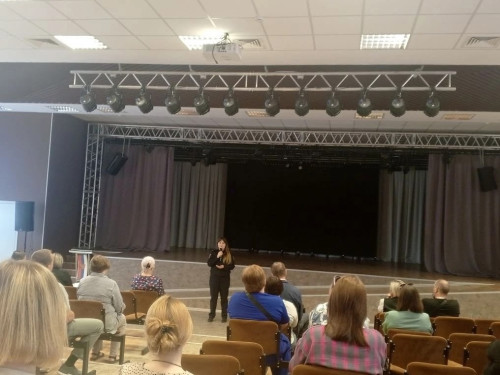  В колледже прошло общеколледжное родительское собрание.