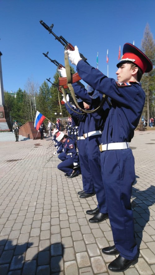 10-летие создания военно-патриотического объединения «Россия» в городе Нягань