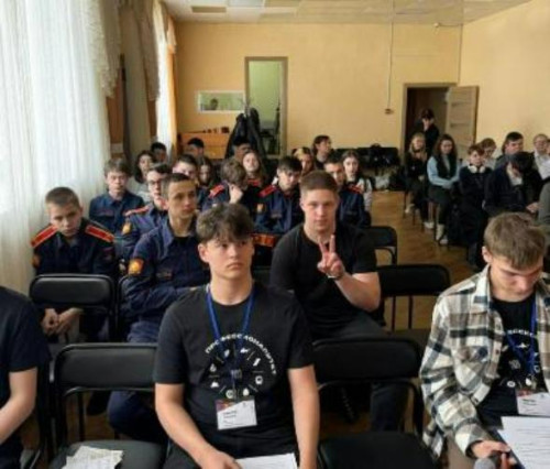 Всероссийский классный час в 1 школе (корпус 1)