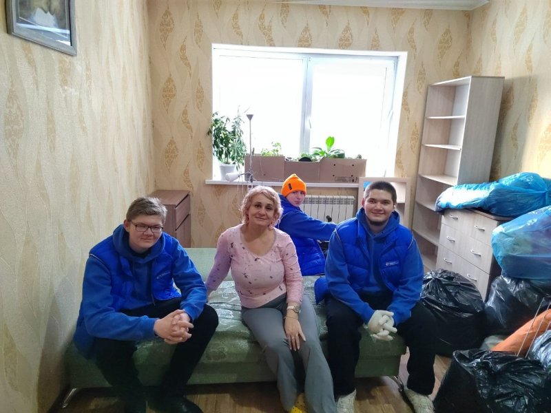  Волонтеры в деле